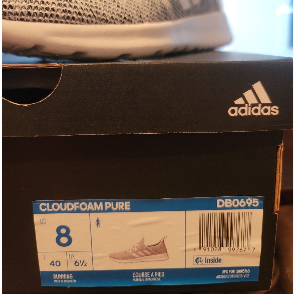 Adidas Cloudfoam Pure Shoes Size 8 - Picture 8 of 8
